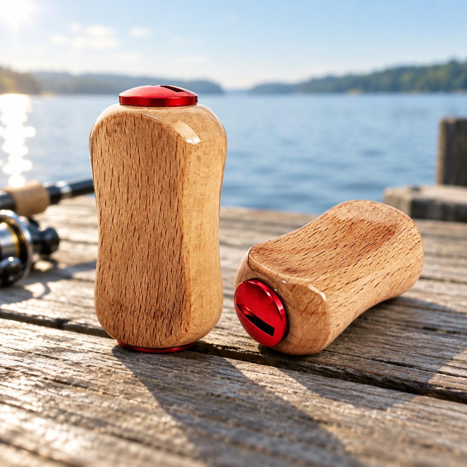Poignées de manivelle en bois  - Baitcasting Reel avis et prix