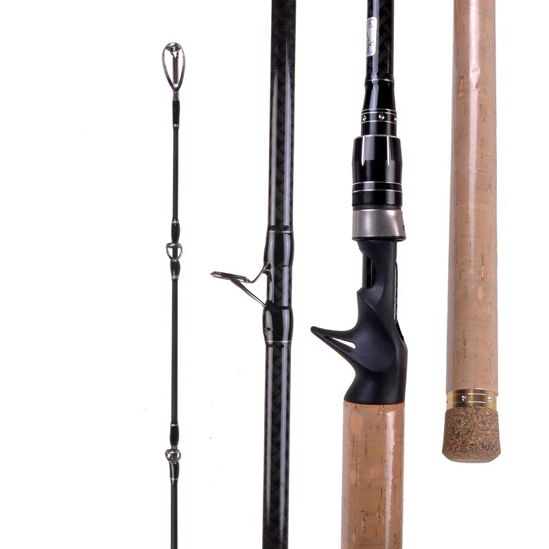 Canne à pêche légère en carbon - Baitcasting Reel avis et prix